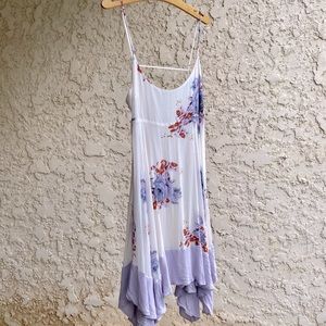 Free People Asymmetric Floral Dress